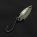 Vintage   Glen Evans, 3/64oz nickel fishing spoon #21783