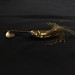 Vintage   Nemire Lures Red Ripper, 1/2oz gold fishing spoon #21788