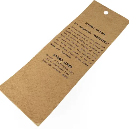 Hydro Lures Hydro Spoon, 1/2oz white/green fishing spoon #21789