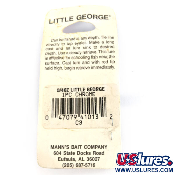  Mann's Bait  Mann's Little George, 3/4oz  fishing #21791