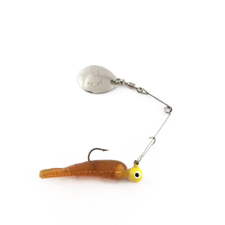 Vintage Bass Buster spinnerbait, 3/16oz nickel spinning lure #21819