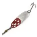 Vintage   Roy Self, 1/4oz nickel/red fishing spoon #21821