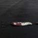 Vintage   Roi Self, 1/4oz nickel/red fishing spoon #21821