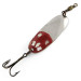 Vintage   Roi Self, 1/4oz nickel/red fishing spoon #21821