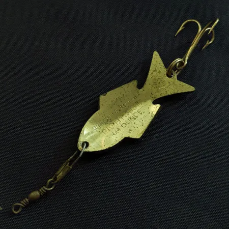 Vintage Wright & McGill Wright Fish, 1/4oz Frog fishing spoon #21825