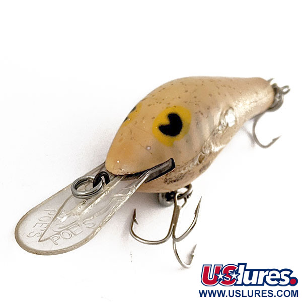 Vintage  Poe’s Poe's Super Cedar, 1/3oz bone fishing lure #21835