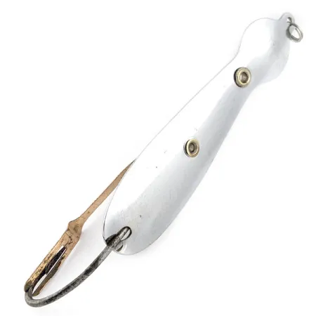 Vintage Frabill's Slim Demon Weedless , 1/2oz nickel fishing spoon #21837