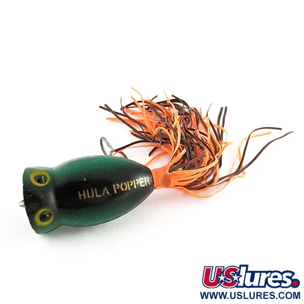 Vintage Fred Arbogast Hula Popper, 1/4oz fishing lure #21845