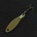 Vintage  Acme Kastmaster, 1/8oz gold fishing spoon #21854