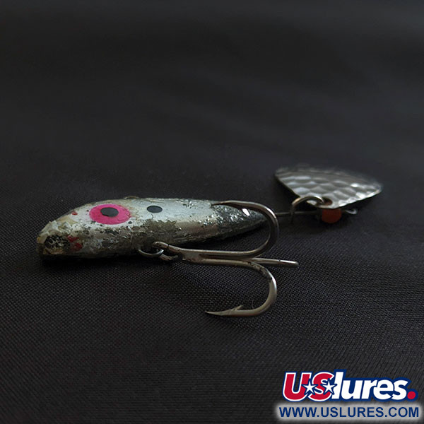 Vintage  Mann's Bait  Little George Tail Spinner​, 3/4oz nickel fishing #21857