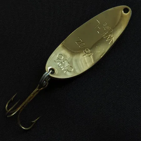 Vintage Acme Little Cleo (1980s), 1/3oz Fire tiger fishing spoon #21864