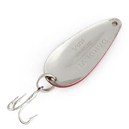 Vintage Eppinger Dardevle Spinnie, 1/3oz Red Devle fishing spoon #21874