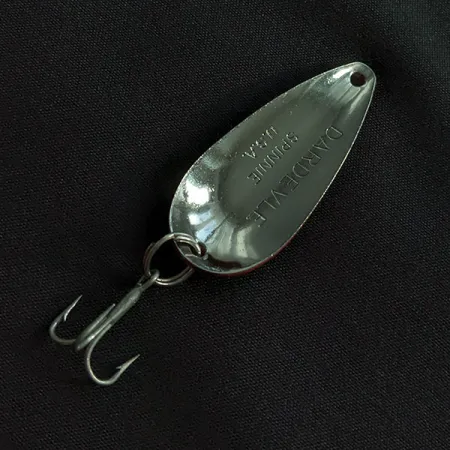 Vintage Eppinger Dardevle Spinnie, 1/3oz Red Devle fishing spoon #21874