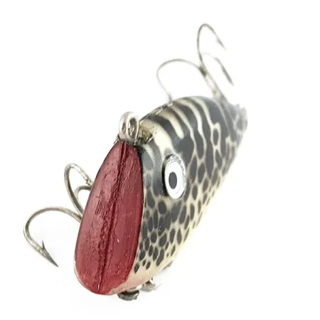 Vintage Whopper Stopper Bayou Boogie silver eyes, 1/3oz fishing lure #21878