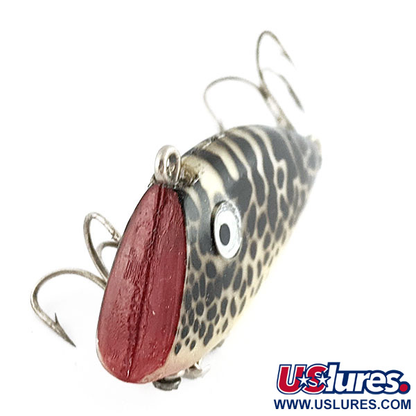 Vintage   Whopper Stopper Bayou Boogie silver eyes, 1/3oz  fishing lure #21878