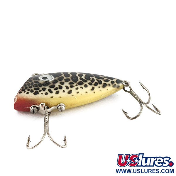 Vintage   Whopper Stopper Bayou Boogie silver eyes, 1/3oz  fishing lure #21878