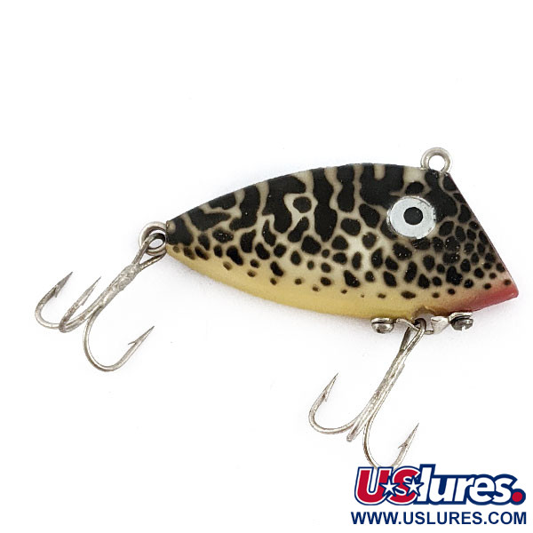 Vintage   Whopper Stopper Bayou Boogie silver eyes, 1/3oz  fishing lure #21878