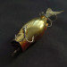 Vintage   Powerpak Spring activated surface minnow (1990s), 1/2oz Gold fishing lure #21887