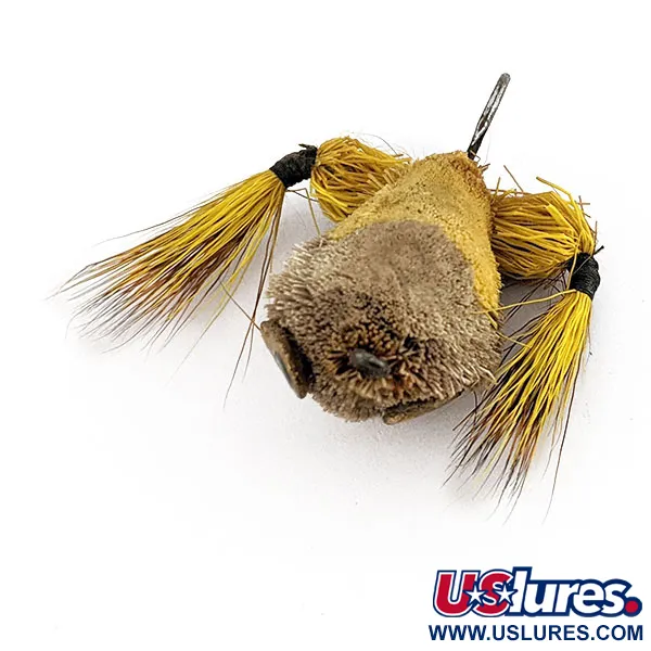 Vintage Abercrombie & Fitch Joe Messinger Bucktail Frog , fishing #21902