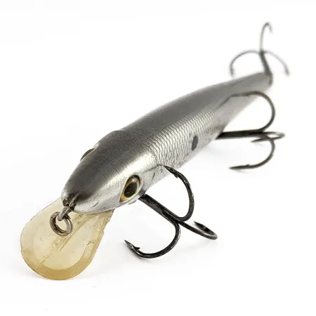 Vintage Strike King Wild Shiner, 1/2oz Silver fishing lure #21905