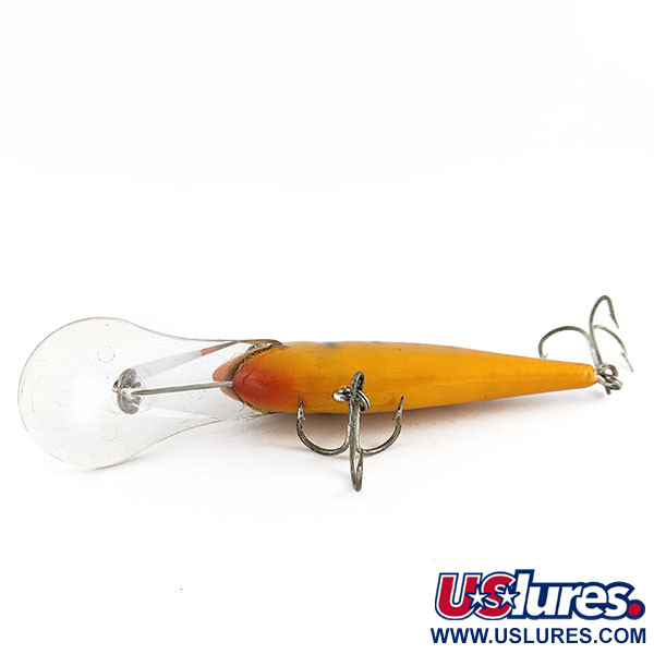 Vintage   Fred Arbogast Phred’s Shadeaux Wood , 1/2oz Tiger fishing lure #21906