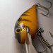 Vintage   Fred Arbogast Phred’s Shadeaux Wood , 1/2oz Tiger fishing lure #21906