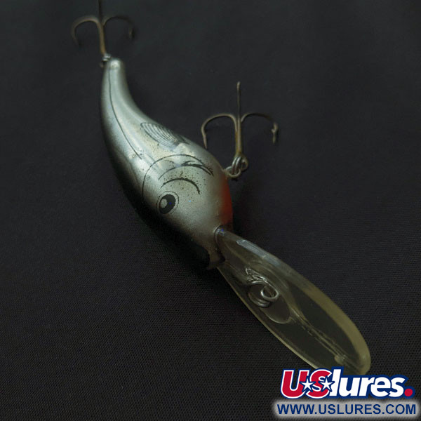 Vintage   Reef Runner Ripshad  400, 1/3oz silver fishing lure #21920