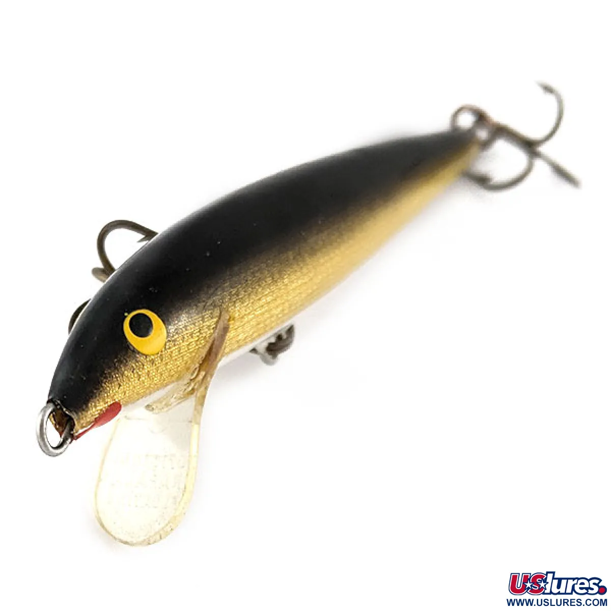 Vintage Rapala Original Floater F9 (Finland), 1/8oz G (Gold