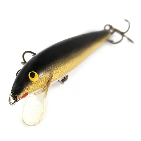 Vintage Rapala Original Floater F9 (Finland), 1/8oz G (Gold) fishing lure #21942