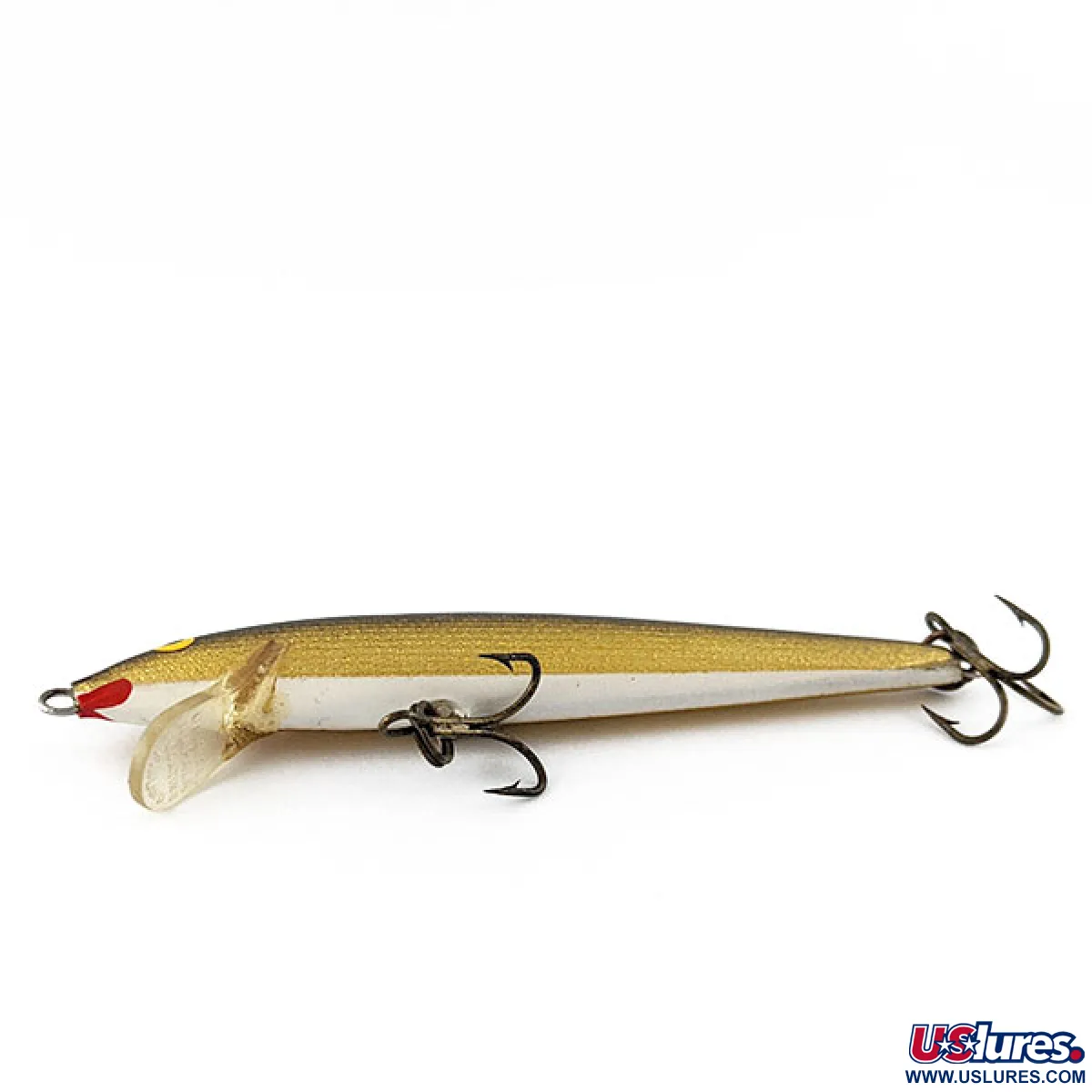 Vintage Rapala Original Floater F9 (Finland), 1/8oz G (Gold