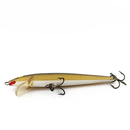 Vintage Rapala Original Floater F9 (Finland), 1/8oz G (Gold) fishing lure #21942