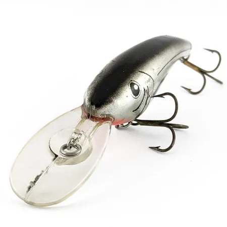 Vintage Reef Runner Ripshad, 1/3oz silver fishing lure #21944