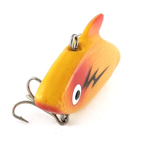 Vintage Kmart Kresge #41, 1/4oz yellow fishing lure #21951