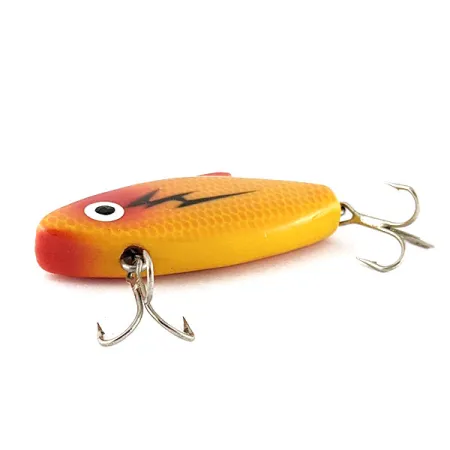 Vintage Kmart Kresge #41, 1/4oz yellow fishing lure #21951