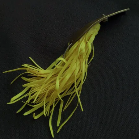 Vintage Strike King Timber King, 1/2oz brass fishing spoon #21954