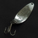 Vintage   Seneca Little Cleo, 1/4oz nickel/blue fishing spoon #21956