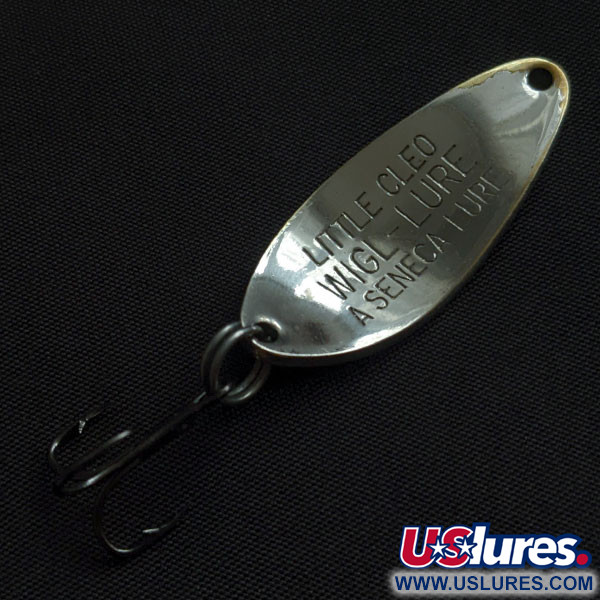 Vintage   Seneca Little Cleo, 1/4oz nickel fishing spoon #21963