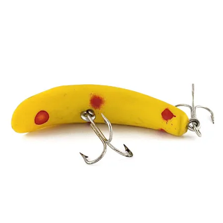 Vintage Kmart Kresge #319 , 3/16oz yellow fishing lure #21966