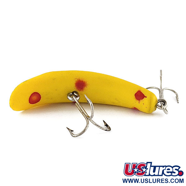 Vintage   Kmart Kresge #319 , 3/16oz yellow fishing lure #21966