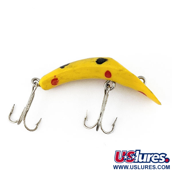 Vintage   Kmart Kresge #319 , 3/16oz yellow fishing lure #21966