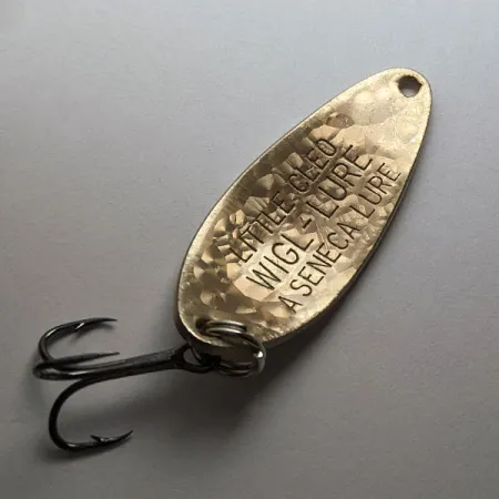 Vintage Seneca Little Cleo Crystal, 1/4oz Crystal fishing spoon #22133