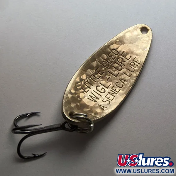 Vintage  Seneca Little Cleo Crystal, 1/4oz Crystal fishing spoon #21967