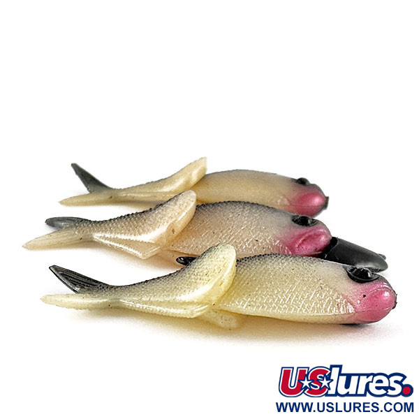  Creme Lure Co Creme Lit'l Fishie 2" Rigged Shad Black Back, 1/4oz  Shad Black Back fishing #21968