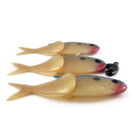 Creme Lit'l Fishie 3" Rigged Shad Blue Back, 2/5oz #21969