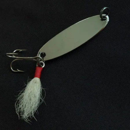 Vintage Acme Kastmaster, 1/4oz nickel fishing spoon #21976