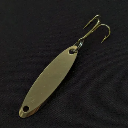 Vintage Acme Kastmaster, 1/8oz gold fishing spoon #21978