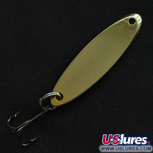 Vintage  Acme Kastmaster, 1/4oz gold fishing spoon #21979