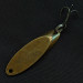 Vintage  Acme Kastmaster, 1/4oz bronze fishing spoon #21980