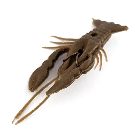 Vintage Snag Proof Original Soft Craw Brown Crawdad, 1/8oz Brown Crawdad fishing #21981