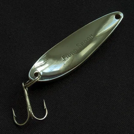 Vintage Acme Fiord Spoon, 1/4oz red/nickel fishing spoon #21987
